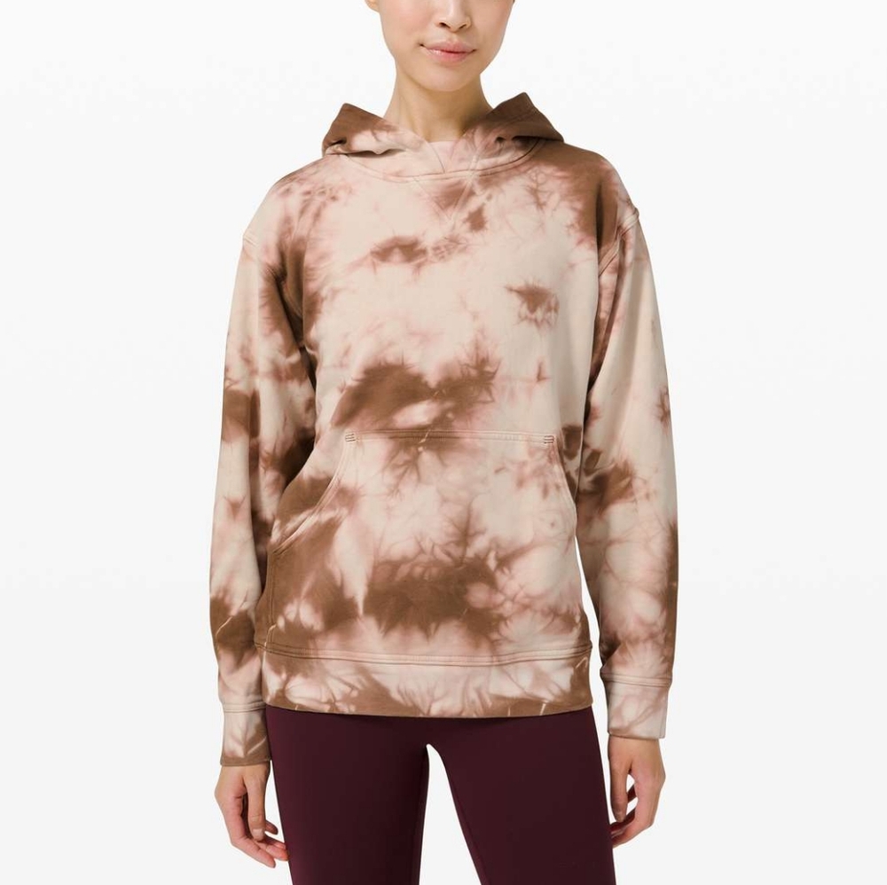 LULULEMON All Yours Hoodie *Earth Dye 2021 Earth Dye Clay Size 14